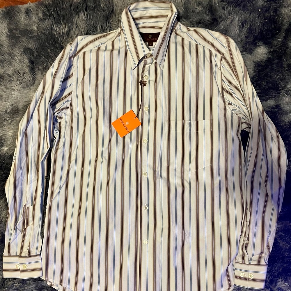 TOSCANO BUTTON DOWN SHIRT